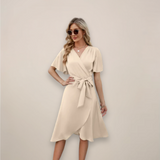 Shuvee | Vestido Midi Envolvente para Mujeres