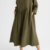 Dany | Vestido Midi Plisado para Mujeres