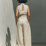 Conjunto de Top sin Mangas y Pantalones Amplios Sienna