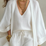 Conjunto de Cardigan y Pantalones Cortos Sophie