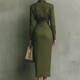 Narelle Vestido Elegante Envolvente