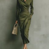 Narelle Vestido Elegante Envolvente