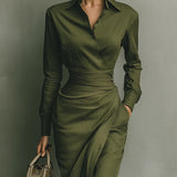 Narelle Vestido Elegante Envolvente