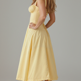 Lily | Vestido Midi Bustier para Mujeres