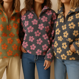 Daisy - Sudadera Polar Floral