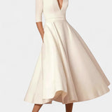 Nylah Vestido Midi A-Line