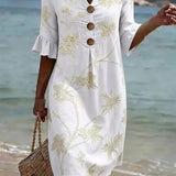Rocio | Vestido informal de mujer con estampado floral.