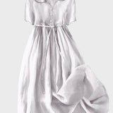 Vestido Clásico con Botones