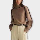 Emília - Suéter elegante con cuello alto
