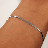 Pulsera Soleil Serpent | Oro blanco