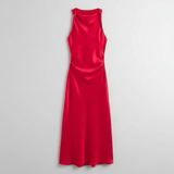 Karrie | Vestido Midi de Cóctel Sin Mangas para Mujeres