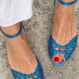 Isadora | Sandalias Trenzadas Doradas
