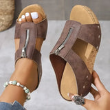 Aurea - Sandalia Wedge Ortopédica