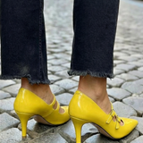 ZAPATOS DE TACÓN DOBLE