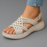 Salorita - Sandalias Ortopédicas Livianas Color Albaricoque