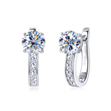 Pendientes Huggie Channel | Dorado