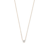 Collar de Piedra de Moisanita Cléa | Dorado
