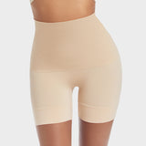 Pantalones cortos de cintura ultra alta con control de abdomen y levantamiento de glúteos