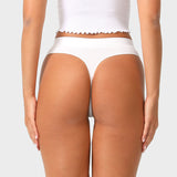 Tanga sin costuras de talle bajo para mayor comodidad diaria (paquete de 3)