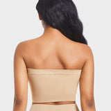 Sujetador bandeau sin costuras, cómodo y sin relleno