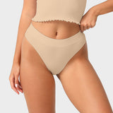 Tanga sin costuras de talle bajo para mayor comodidad diaria (paquete de 3)