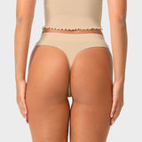 Tanga sin costuras de talle bajo para mayor comodidad diaria (paquete de 3)