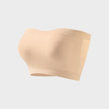 Sujetador bandeau sin costuras, cómodo y con relleno