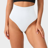 Tanga sin costuras de cintura ultra alta con control de abdomen