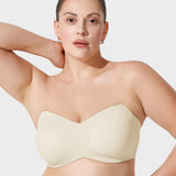 Sujetador bandeau convertible antideslizante con soporte completo
