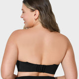 Sujetador bandeau convertible antideslizante con soporte completo
