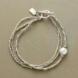 Pack de Pulseras de Perlas Vintage