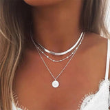 Collar de plata