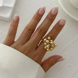 Anillo Boho con Perlas incrustadas