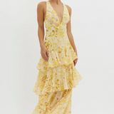 Faye Bloom Vestido Midi