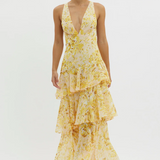 Faye Bloom Vestido Midi