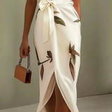 Mali Vestido Cruzado Elegante