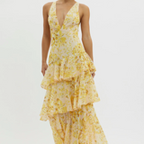 Faye Bloom Vestido Midi