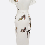 Mali Vestido Cruzado Elegante