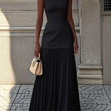 Serena Vestido Maxi Plisado