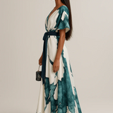 Aqua Vestido Maxi Largo