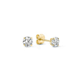 Pendientes de Piedra Larmes de Lune | Dorado