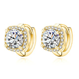 Pendientes cuadrados Nadine | Dorado