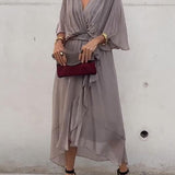 Tyla | Vestido Midi Plisado para Mujeres