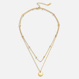 Collar de placas superpuestas