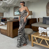 Vestido Maxi de Verano Cassandre con Escote en V