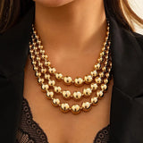 Collar de Capas de Oro Audaz