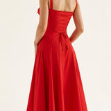 Lily | Vestido Midi Bustier para Mujeres