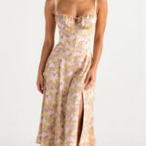 Lily | Vestido Midi Bustier para Mujeres