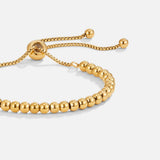 Pulsera de perlas de oro Nila