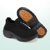 Ambulo Zapatos Ortopédicos de Tejido - Todo Negro